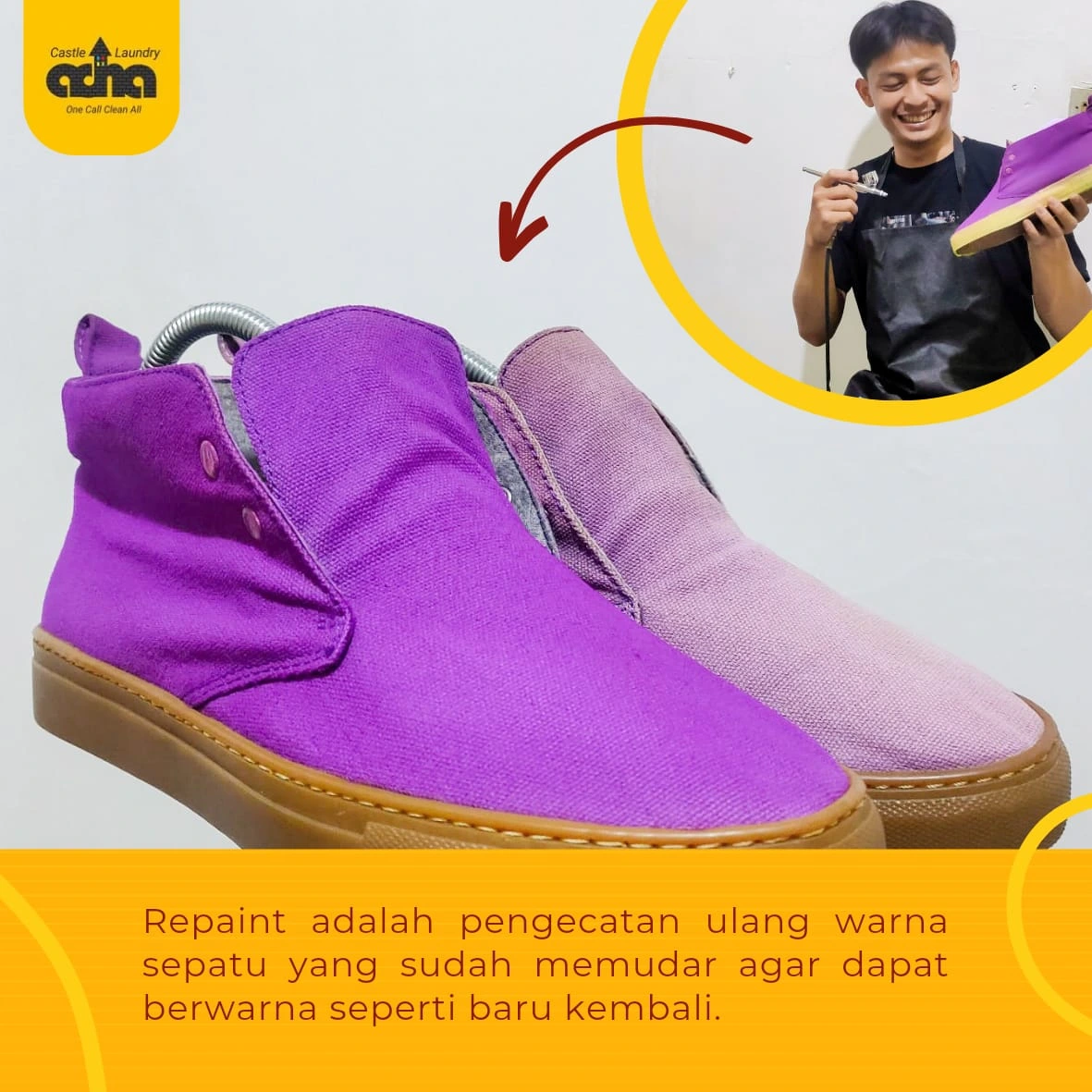 Castle Laundry - Semir Sepatu